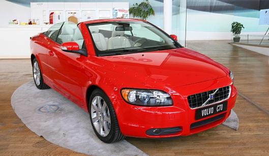 敞篷跑车的魅力 沃尔沃C70降价2.2万元