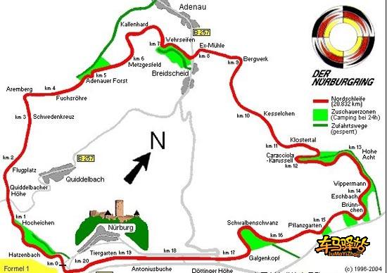 纽博格林北环赛道