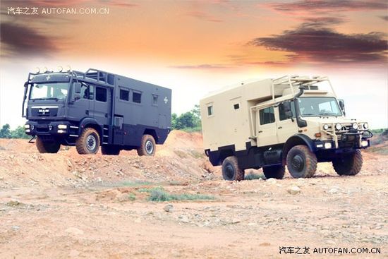 试驾硬汉越野房车乌尼莫克u5000\/man tgm_车讯网