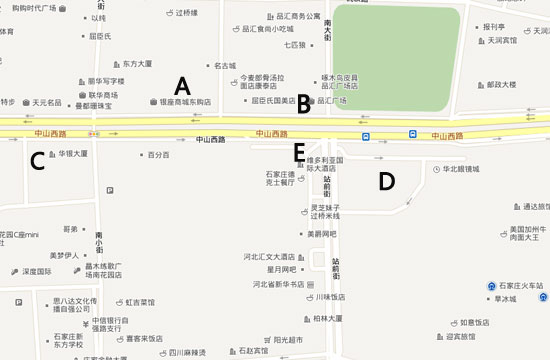 搜狐汽车石家庄站为您奉上停车地图-桥西