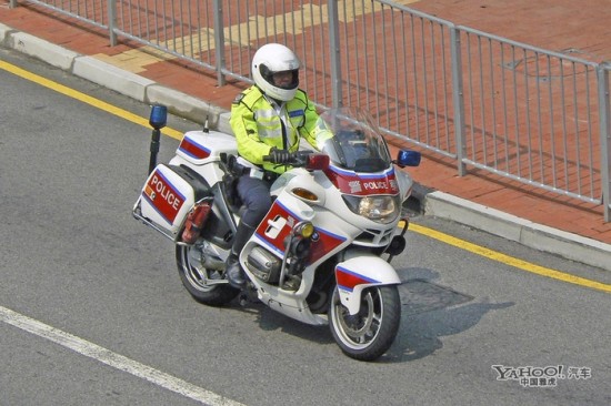 新界南交通部警署警长 车型 bmw r850rt
