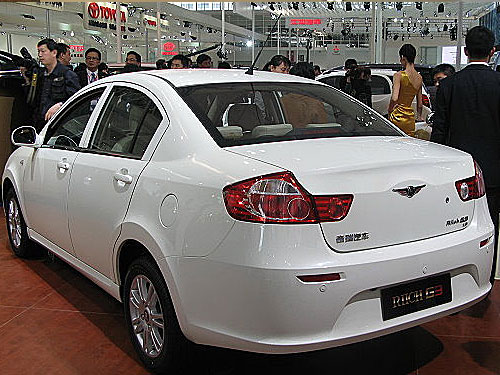 奇瑞瑞麒G3 将配1.3T涡轮增压发动机