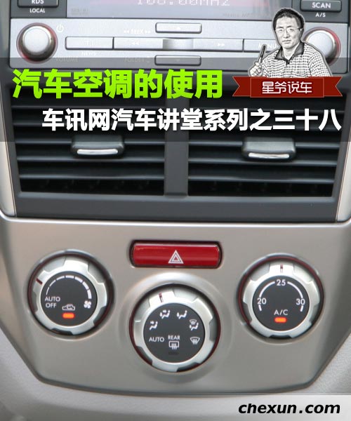 空调的组成 汽车空调系统的构成与分体式空调很像,同样分高清图片