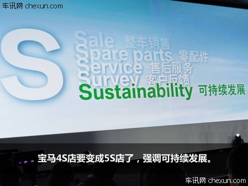 4S店不够用,宝马要开5S店。-BMW