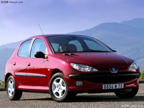时尚运动小车 试驾标致206 1.4l手动挡-车讯网